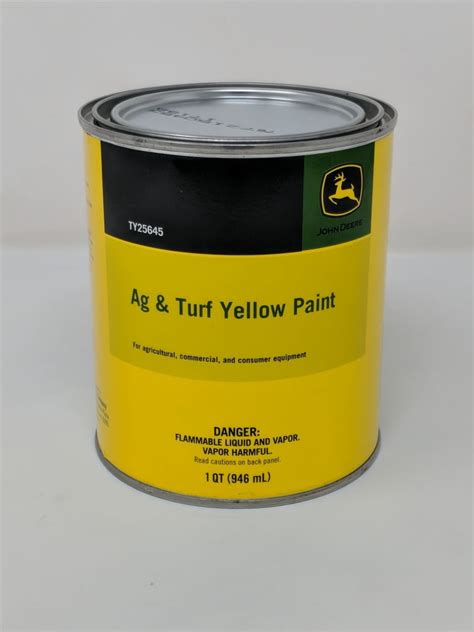 john deere yellow paint